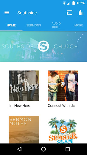 Android application Southside Church - REAL screenshort