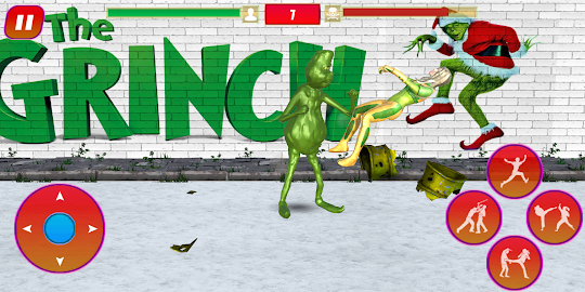 The Grinch Fighting Game
