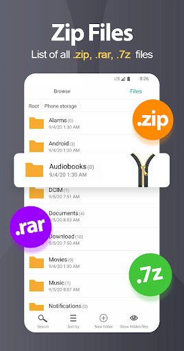 Zip File Reader - RAR Extract Screen 2