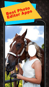 Screenshot 4 Horse With Girl Photo Suit android