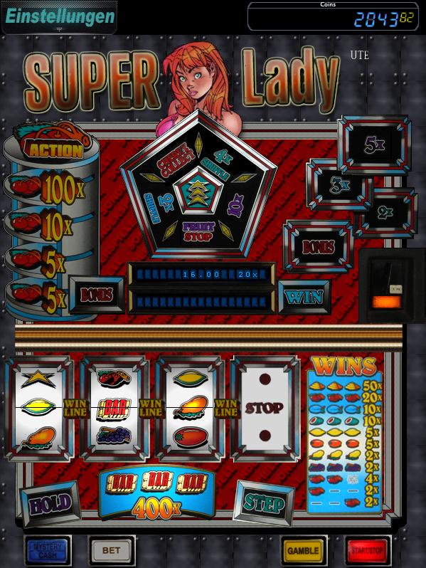 Android application "Super Lady" von Sonderspiele screenshort