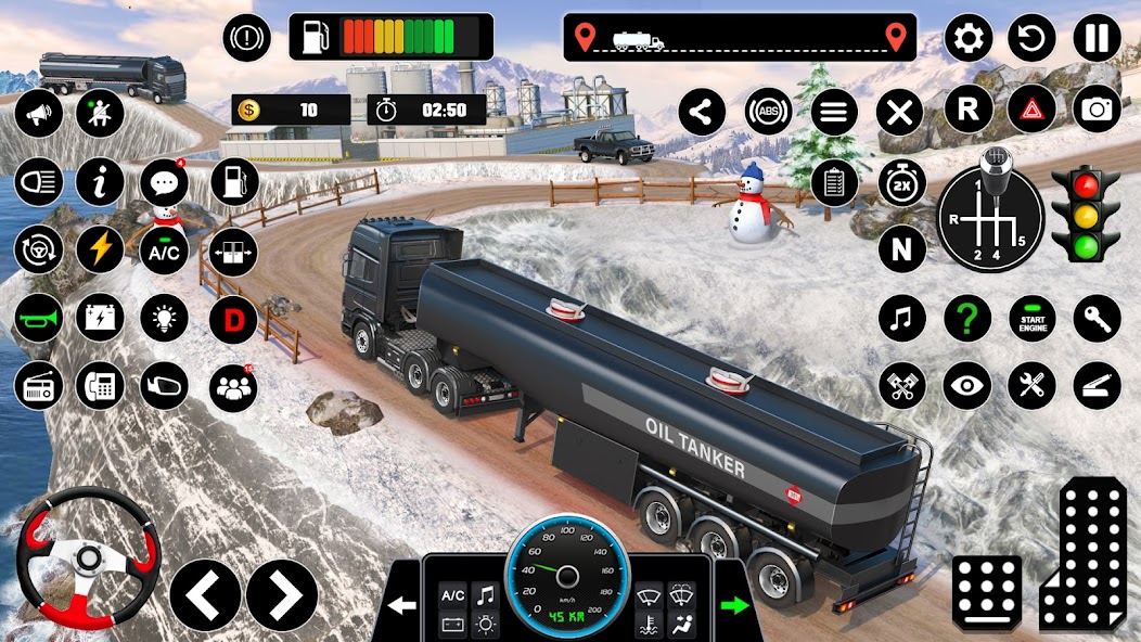 Oil Truck Driving Games 4.1 APK + Modificación (Unlimited money) para Android