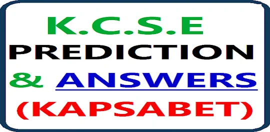Past Revision Papers Kapsabet