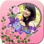 Cover Image of Download Flower Photo Frames Roses  APK