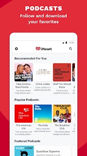 iHeart: #1 for Radio, Podcasts v10.12.0 Apk (Nod Ads/Remove Ads) Free For Android 4