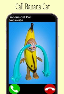 Fake Call Banana Cat Game