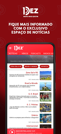 DEZ FM Screen 3