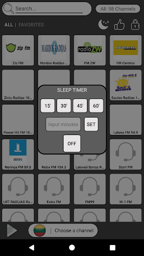 Lithuania Radio Stations-AM FM Screen 2