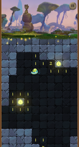 Android application Unlit cave: tiny wings dungeon screenshort