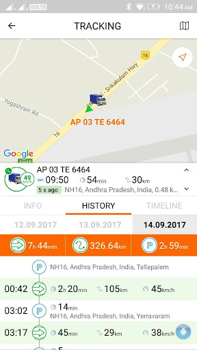 TigerJump GPS Tracker Screen 3