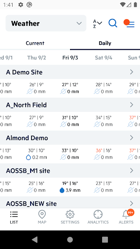 Arable Mobile Screen 2