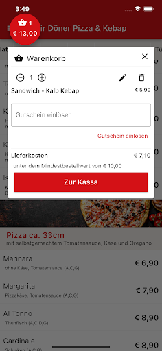 Bir Döner Pizza & Kebap Screen 3