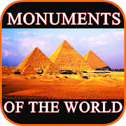 Monuments of the world. 3D monuments