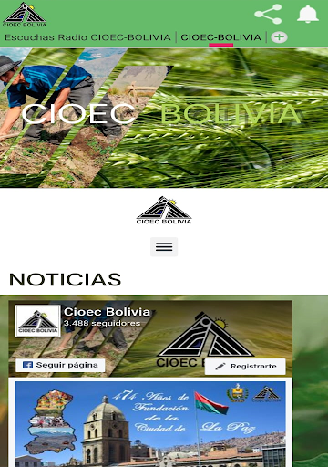RADIO CIOEC BOLIVIA Screen 3