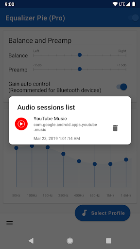 Equalizer Pie (Pro) Screen 2