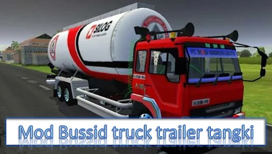 mod bussid truck trailer tanki