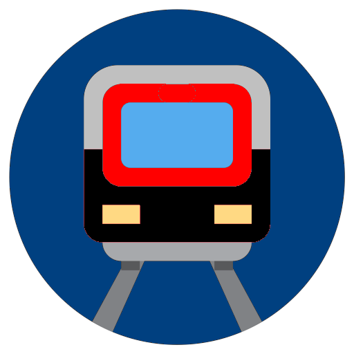 Brussels Metro Train Map 2024  Icon