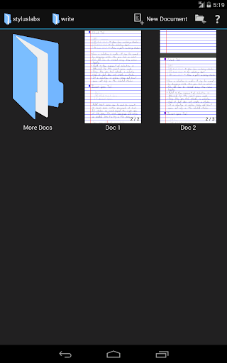 Write 3 — Handwritten Notes Screen 3