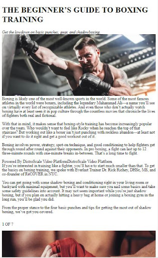 How to Do Boxing Training Screen 2