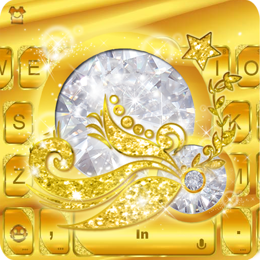 Lux Gold Keyboard Theme logo