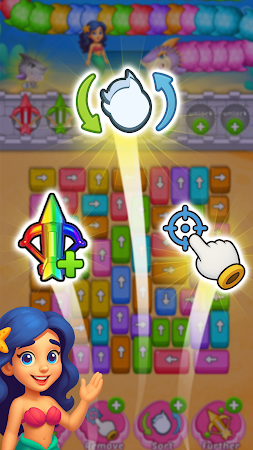 Game screenshot Rescue Mermaid: Dragon Puzzle apk download