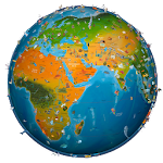 Cover Image of Download world map atlas 2022  APK
