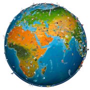 world map atlas 2021  Icon