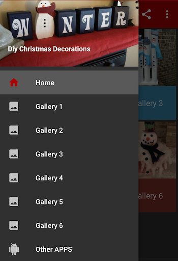 Android application Diy Christmas screenshort