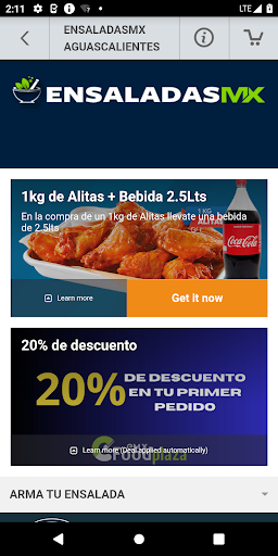 ENSALADASMX Screen 3