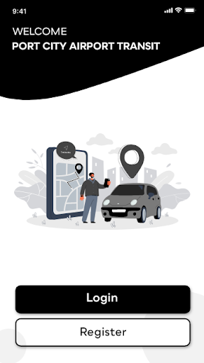 Android application Port City Airport Transit screenshort