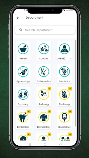 XpressCure e-Clinic App Screen 3