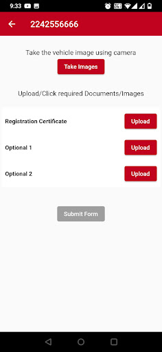 Android application MIBL - Motor Inspection screenshort