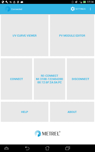 Android application EuroLinkPV screenshort