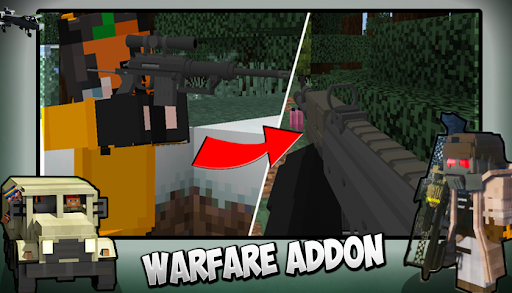 Warfare Addon for Minecraft PE 2