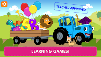 Game screenshot The Blue Tractor: Toddler Game mod apk