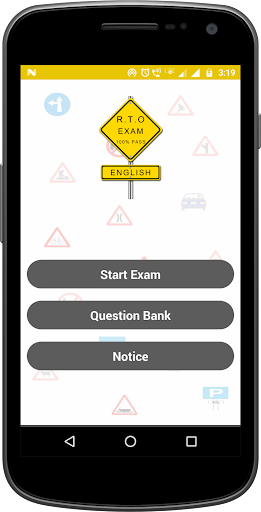 Android application RTO Exam English - Driving Lic screenshort