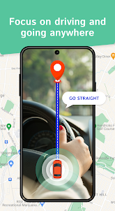GPS Voice Navigation Map Route