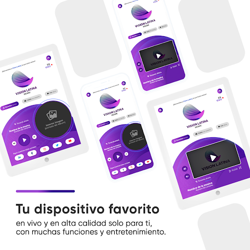 Screenshot of Vision Latina Miami