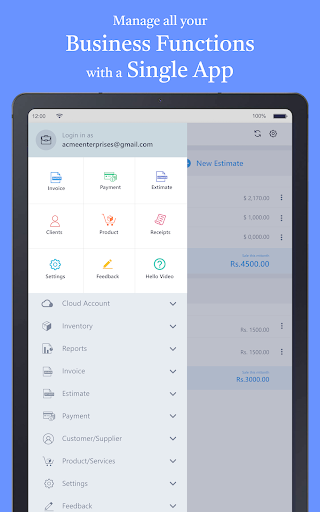 Screenshot of Simple Invoice Manager