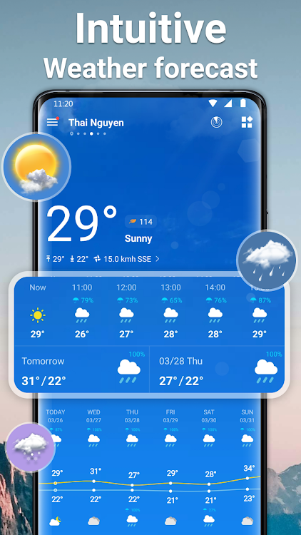 Weather Forecast - Live Radar - 1.10.15 - (Android)