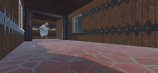 Scary chicken legs escape game