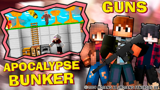 Bunker Adventure Map for MCPE Screen 3