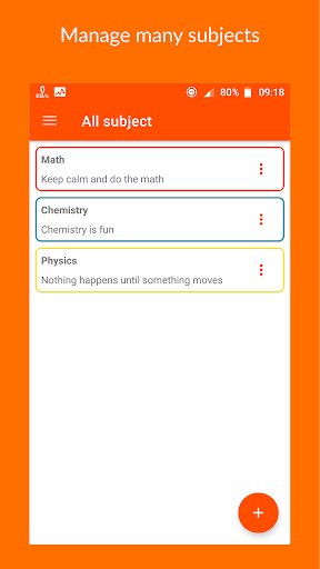 Android application Lessonb - Teachers lesson plan screenshort