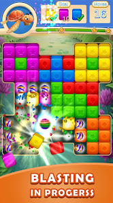 Toy Cubes Blast:Match 3 Puzzle Games apkpoly screenshots 3