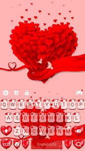 Valentine Red Hearts Theme Unknown