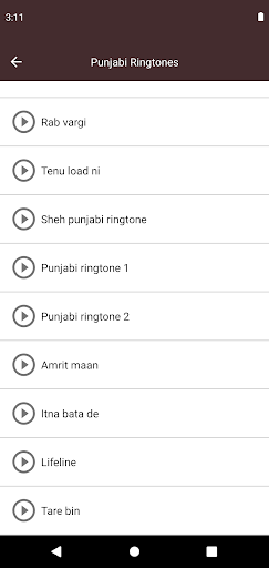 Punjabi Ringtones Screen 2