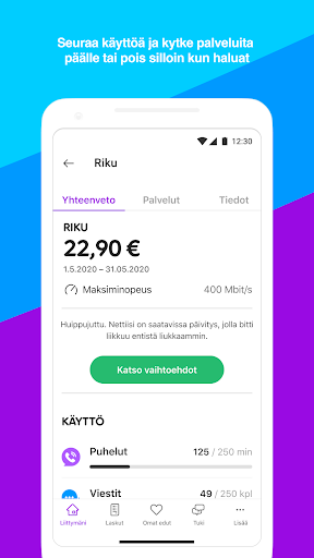 Minun Telia Screen 3