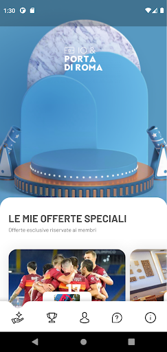 Android application IO & PORTA DI ROMA screenshort