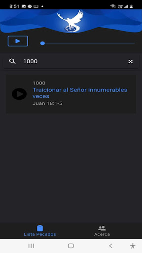 Lista de Pecados Screen 2