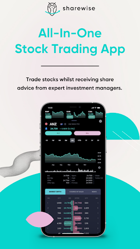Android application Sharewise: Trade Expert Advice screenshort